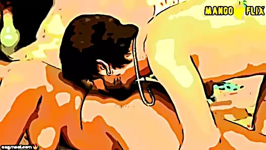 direk seksi yenge karikatür