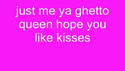 Bu ghetto sürtük seviyorum