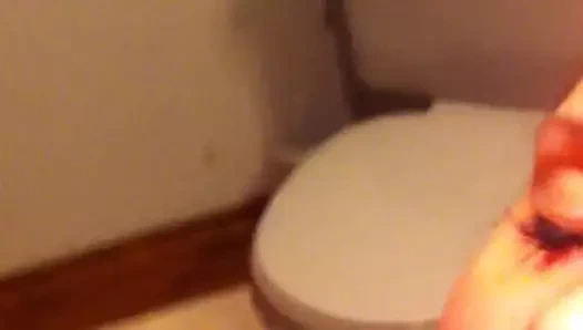 Sneaking off to the bathroom for sexy time