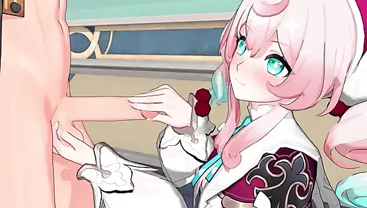 Honkai star rail - hyacine x caelus tutkulu seks - 3d hentai animasyon