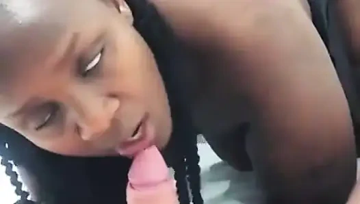 Büyük zenci iri güzel kadın için yaratılmış