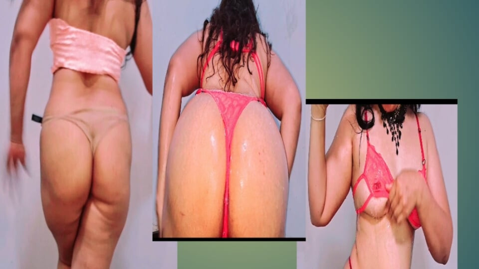 Asyalı seksi dans ve işiyor