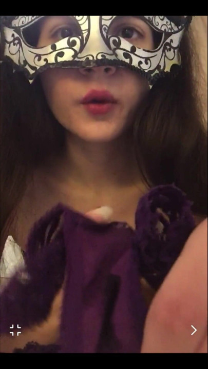 Russian Mistress: Get on your knees, creature, so that I let you lick your dirty panties! Female domination and… | Clip 1