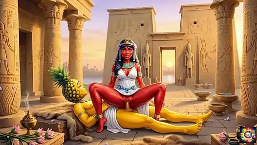 Mısır'da çöl romantizmi - ai hentai asmr