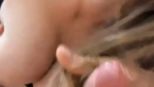 amatör hairjob - utangaç kız