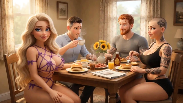 S2E6 No One is Innocent - Cheating Hotwife Decides to Visit the Private Club Alone While Her Family Fakes Happiness