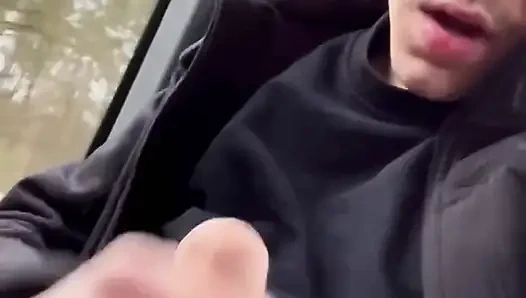 Stepson Benni Schulte on a Bus Ride