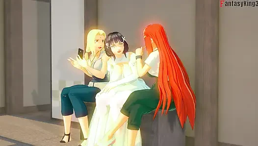 Hinata düğün gününde Naruto'yu aldatıyor - hinata hinata ntr: sinobi'nin ilişkisi - patreon'da tam 2 saatlik film: fantasyking3