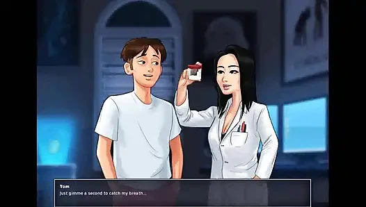 Yaz mevsimi efsanesi: Japon profesör ofisinde bir öğrenciyi sağıyor bölüm 177