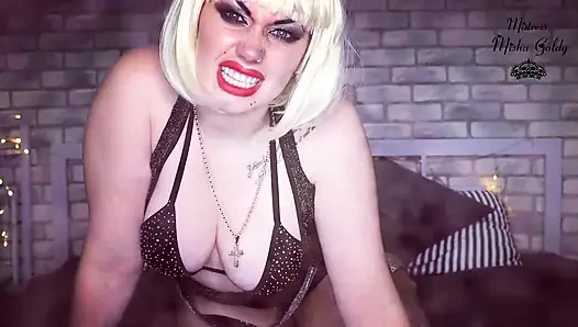 Kenardayken mahremiyetini bana bırakacaksın! Edge play ve orgazm kontrolü istiyor!