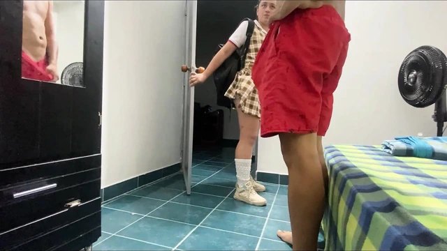 BIG ASS STEPDAUGHTER SNEAKS OUT OF SCHOOL TO HAVE HER PERVERTED STEPDAD SMASH HER PUSSY