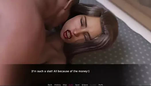 Awam Ellie - Ellie Patricia ve Carl ile buluştu... Patricia izlerken Ellie Carl tarafından sikiliyor