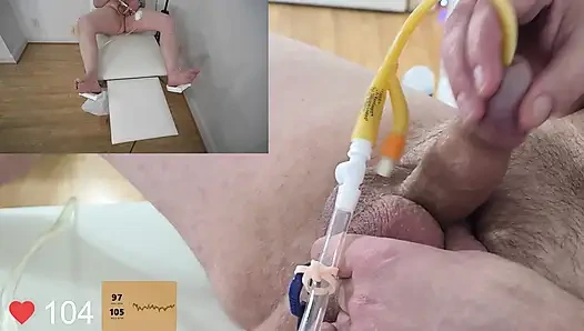 Foley kateterle mastürbasyon her zaman daha iyi hissettiriyor