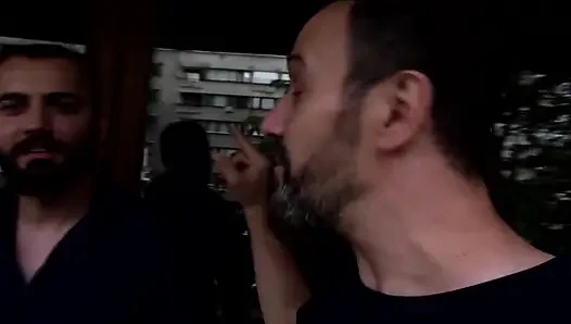 Wytatuowana blond dziwka Głębokie gardło i Dostaje jej tyłek zniszczony!