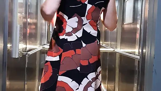 Tits and cock in hotel elevator