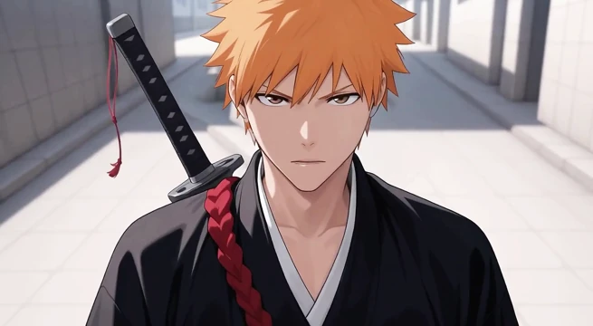 Yoruichi Soul Society'ye geldikten sonra Ichigo tarafından sikiliyor! Bleach Sansürsüz Hentai