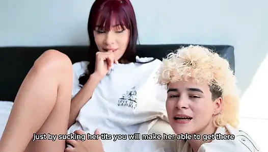 TITS TUTORIAL!!! HOW TO MAKE A GIRL CUM BY SUCKING HER TITS