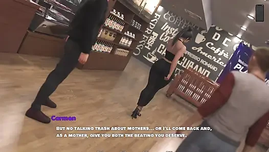 Arkadaşım üvey annesinin hamile olduğunu söylüyor ama bebeğin benim olduğunu bilmiyor - orta yaşlı seksi kadın takıntısı - e44