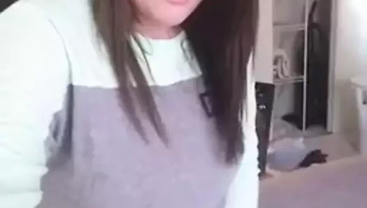 Selfie video kedi tırmalama