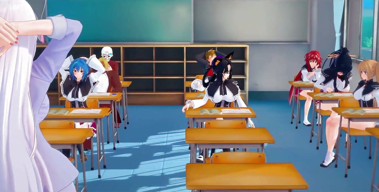 Koneko dün gece sikişmeyi hatırlıyor | Hs Dxd Ntr Çılgınlığı 6