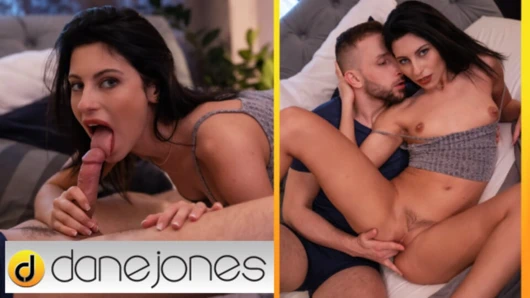 Dane Jones ve Çek genç Lilly Bella birden fazla orgazmla romantik sert seks yapıyor.