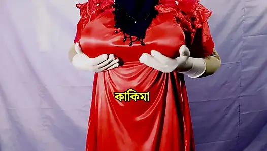 Hintli ateşli güzel yenge odasında açık bir şekilde seks yapıyor