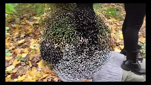 2 zalim Alman doms dedeleri açık çiğnemek