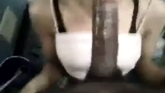 Sürtük ve büyük zenci yarağı