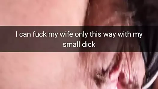 Kocamın siki o kadar küçük ki, benim amımı bile ovamıyor!