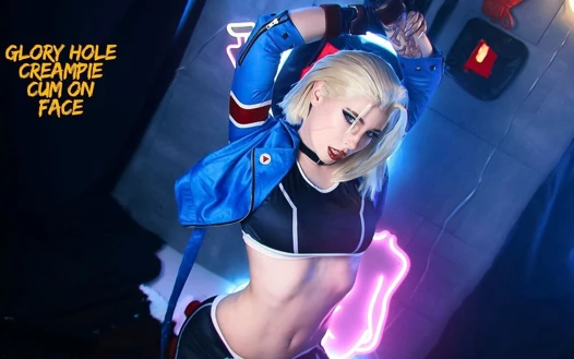 Cammy White ile glory hole. İçine boşalma ve yüze boşalma - mollyredwolf