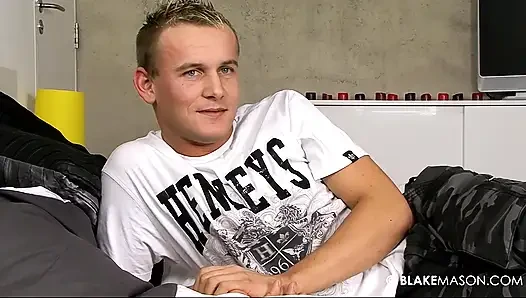 Hairy Straight Boy Shane Tugs His Dick