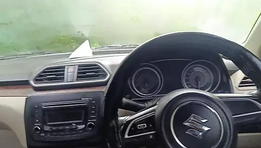 office manager enjoying hot Romance with married colleague inside car part 4