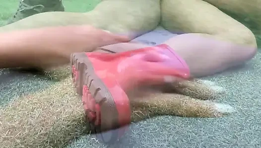 Seksi Suzy için büyük anal ceza