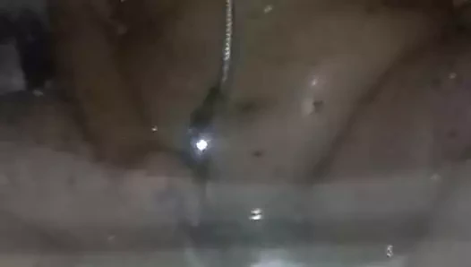 Sıcak bbw eş hoş kendini içinde the duş