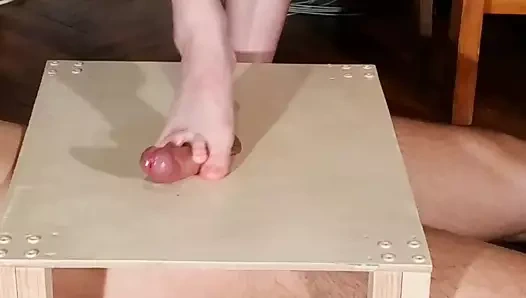 domina çıplak ayak horoz stomping &amp; footjob pt