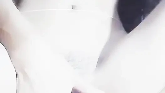 I am fingfering my virgin tight pussy. Bangladeshi village College student self fingfering viral video.