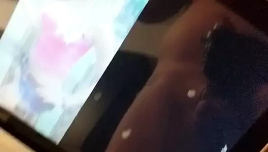 Homurdanmış inleyen tatlılar boşalıyor