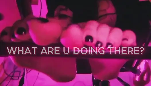 Bakış açısı insan mobilyası: müziğimin tadını çıkarırken kıpırdama İtalyan tanrıçan