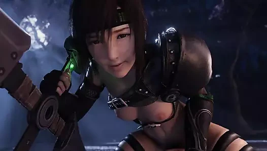 Yuffie ile eğitim seansı iyi gidiyor