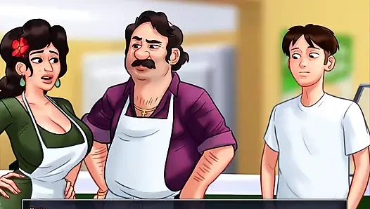 Yaz mevsimi efsanesi - Johannes Odette'i sikiyor, Johannes Maria'yi sikiyor, Eva bebeğini doğuruyor