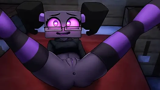 Minecraft azgın zanaat - bölüm 18 - loveskysanhentai tarafından ender kız için anal eğiliyor