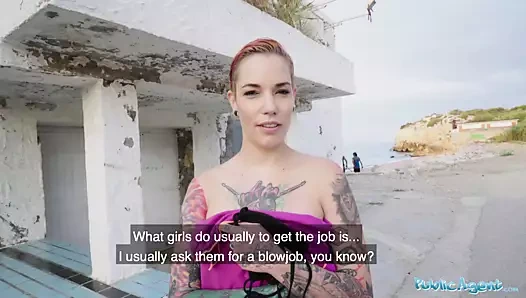 Kamu ajanı – siliva ruby ​​dövmeli vücudunu sikiyor