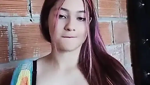 Genç Kolombiyalı kız