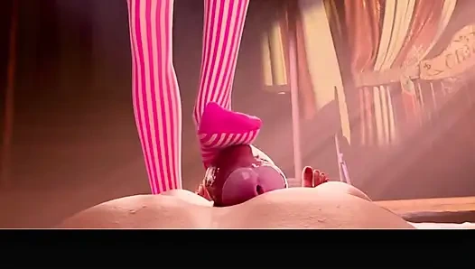 Kel amcık sirki baddie sana pis gösterisini sikişerek ve bir gooner yarağına binerek gösteriyor