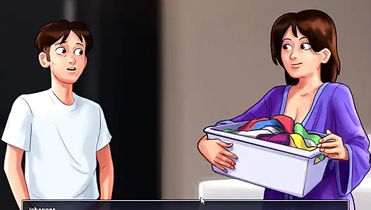 Yaz mevsimi efsanesi - Jenny bebeğini doğurmuş. Johannes bisiklette Odette'i sikiyor. Johannes Roxxy'i sikiyor