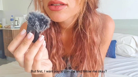 Küçük eteğimde şehvetli 31 talimatı, boşalma kontrolü ve edepsiz konuşma (Almanca)