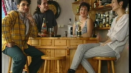 Berlin'de çift akşam ters gidiyor