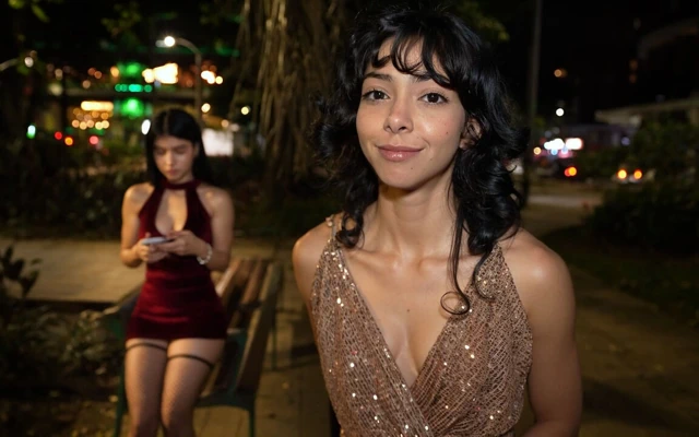 Onlarla parkta tanıştım