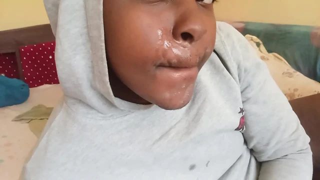Naughty boy jerks off and cums on his own face