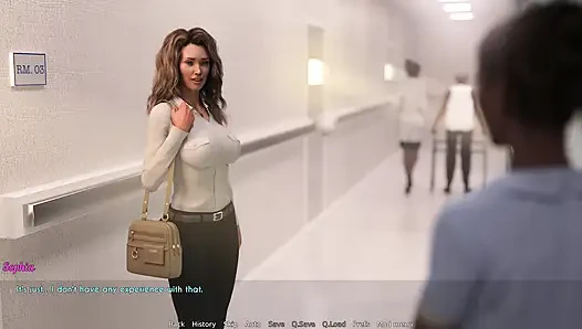 Awam Sophia ve Amber - yaşlılara bakarken tahrik edici anlar - bölüm 1